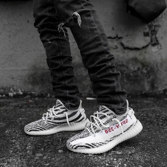 adidas gazelle silver green womens Yeezy Boost 350 V2 Core Black Red (Red Stripe)