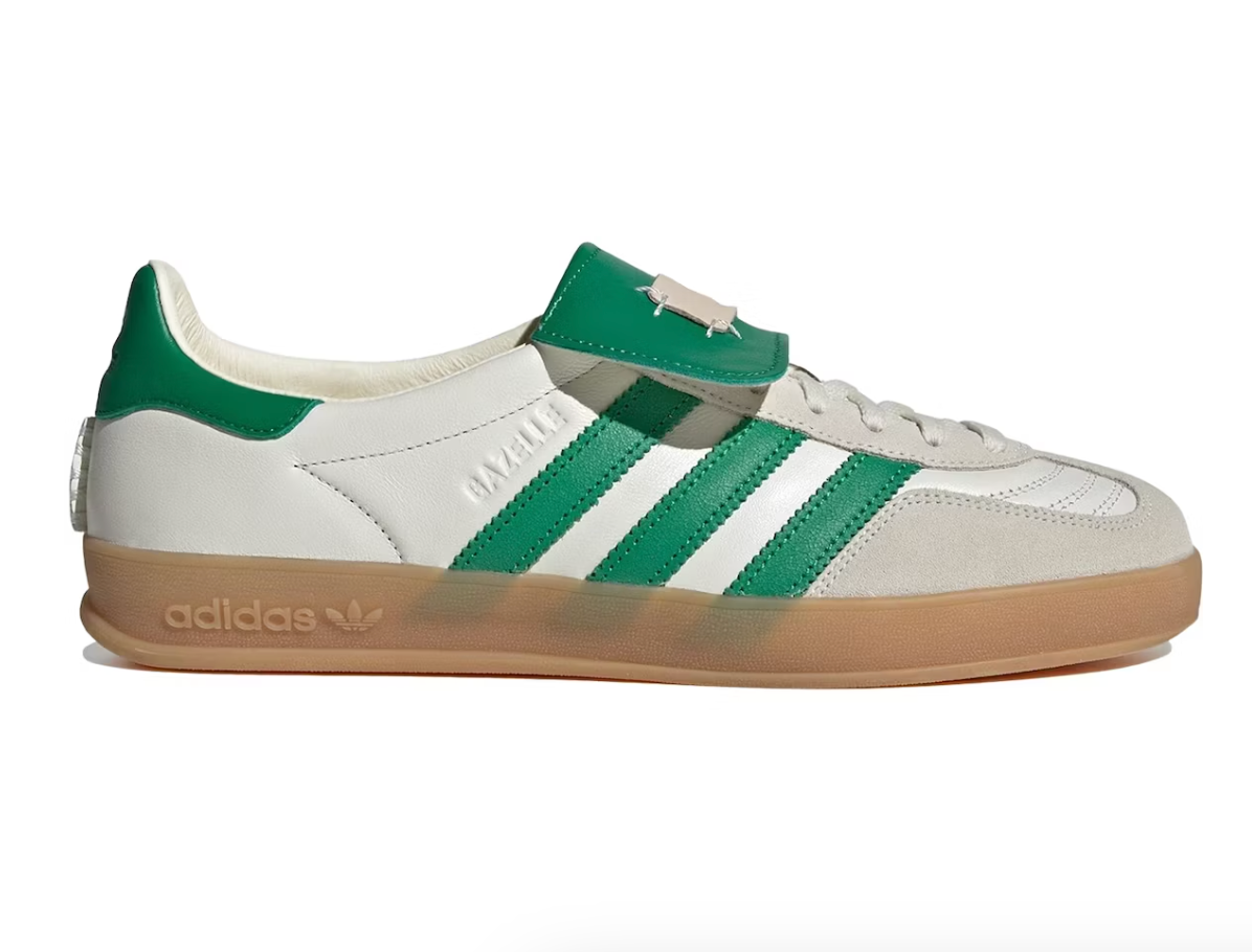Adidas Gazelle Indoor Foot Industry Off White Green ID3518 N Hype