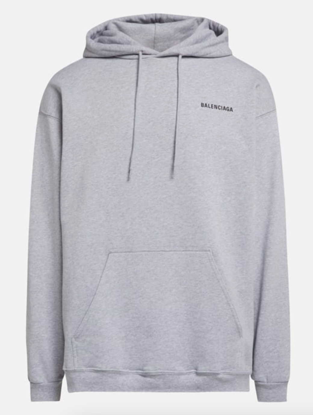 Balenciaga Basic Hoodie Gray 600583TIV841167 N Hype