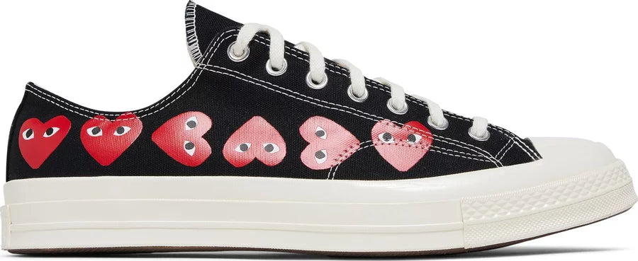 Converse Chuck Taylor All Star 70 Hi Comme des Garcons PLAY Black - 150204C  / A08791C – N-Hype