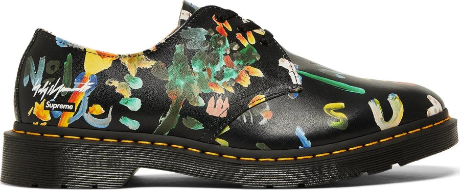 Dr. Martens 1461 3 Eye Supreme Yohji Yamamoto Black 34944 28011001 N Hype