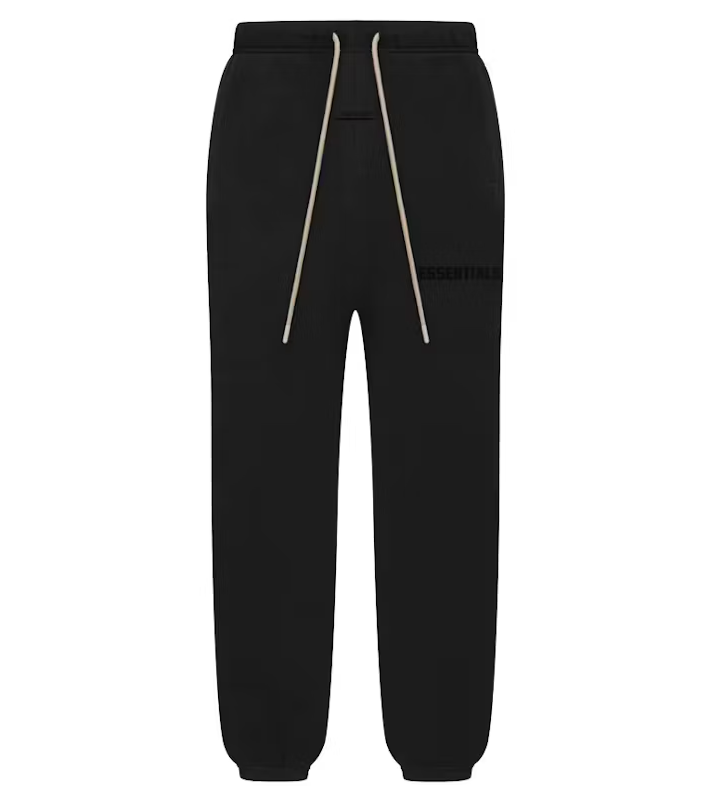 Black essentials sweatpants sale