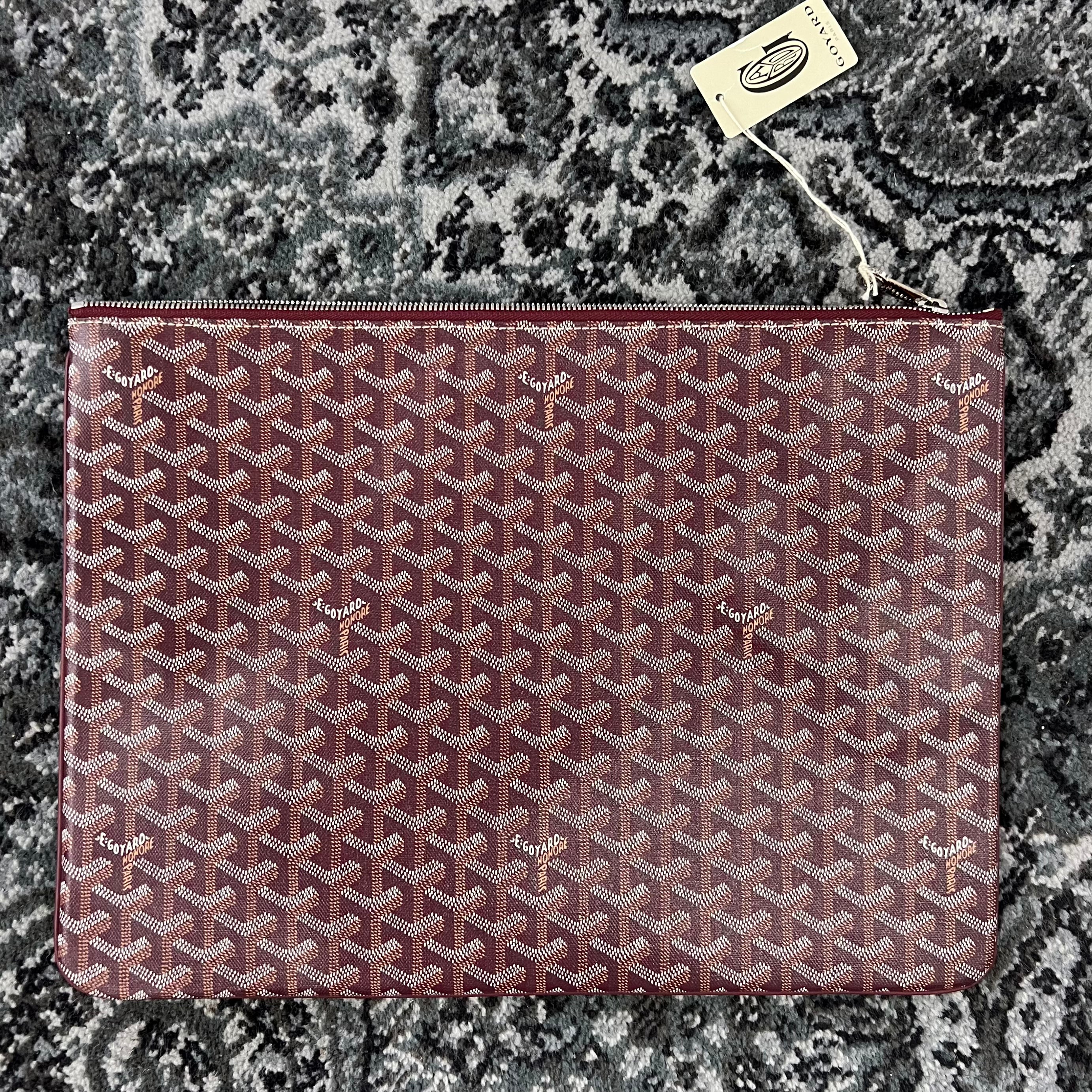 Goyard Senate Pouch GM Bordeaux N Hype