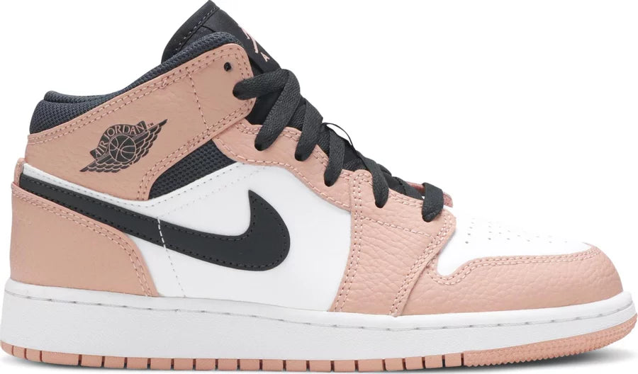 Jordan 1 Mid Pink Quartz GS 555112 603 N Hype