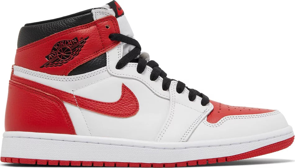 jordan 1 retro high og white and red