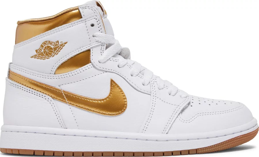 Gold air jordan 1 sales