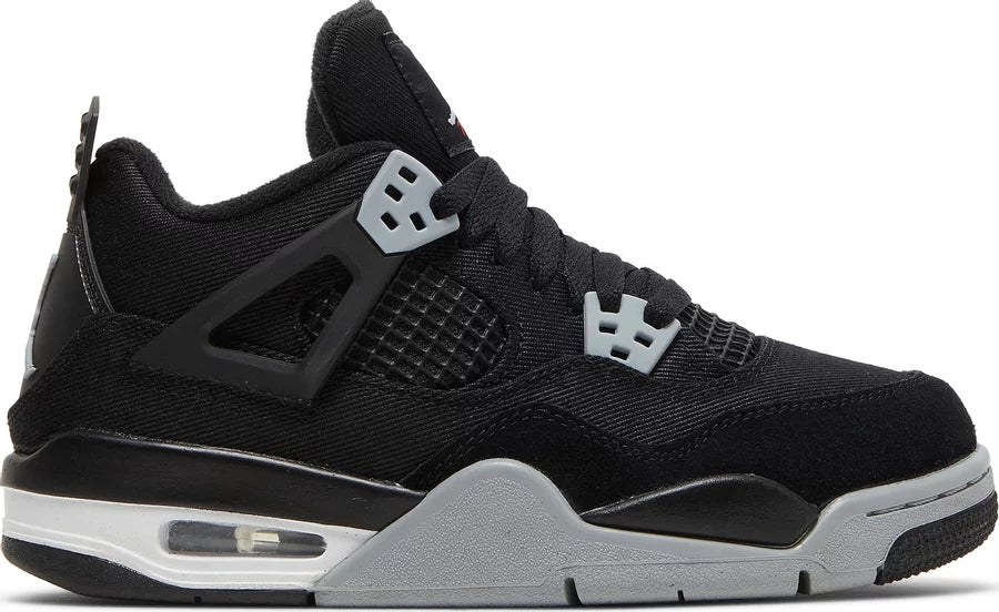 Jordan retro 4 black hot sale