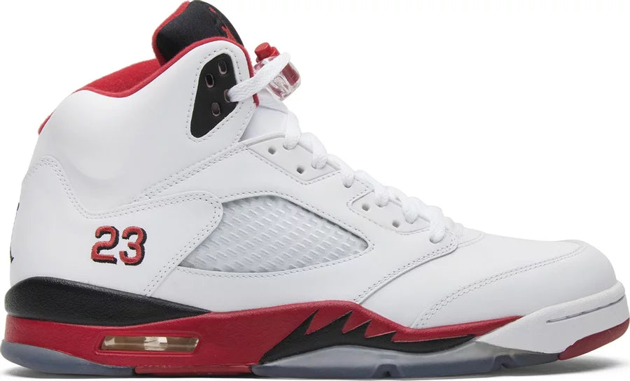 Jordan 5 Retro Fire Red Black Tongue 2013 136027 120 N Hype