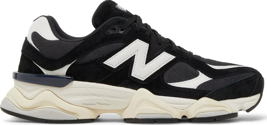 New balance shoes black and white sales