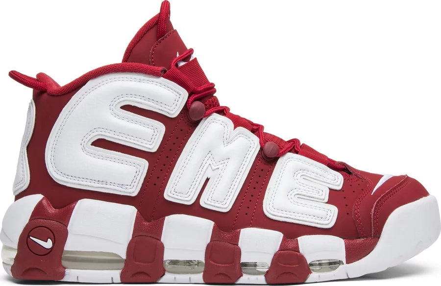 Supreme nike uptempo red discount