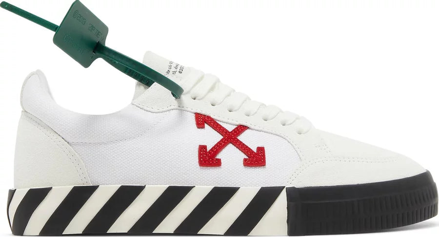 OFF WHITE Vulc Low White Red Black SS22 N Hype