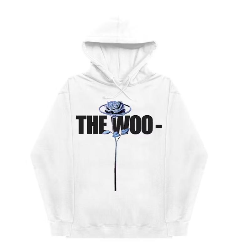 Pop Smoke x Vlone The Woo Hoodie White