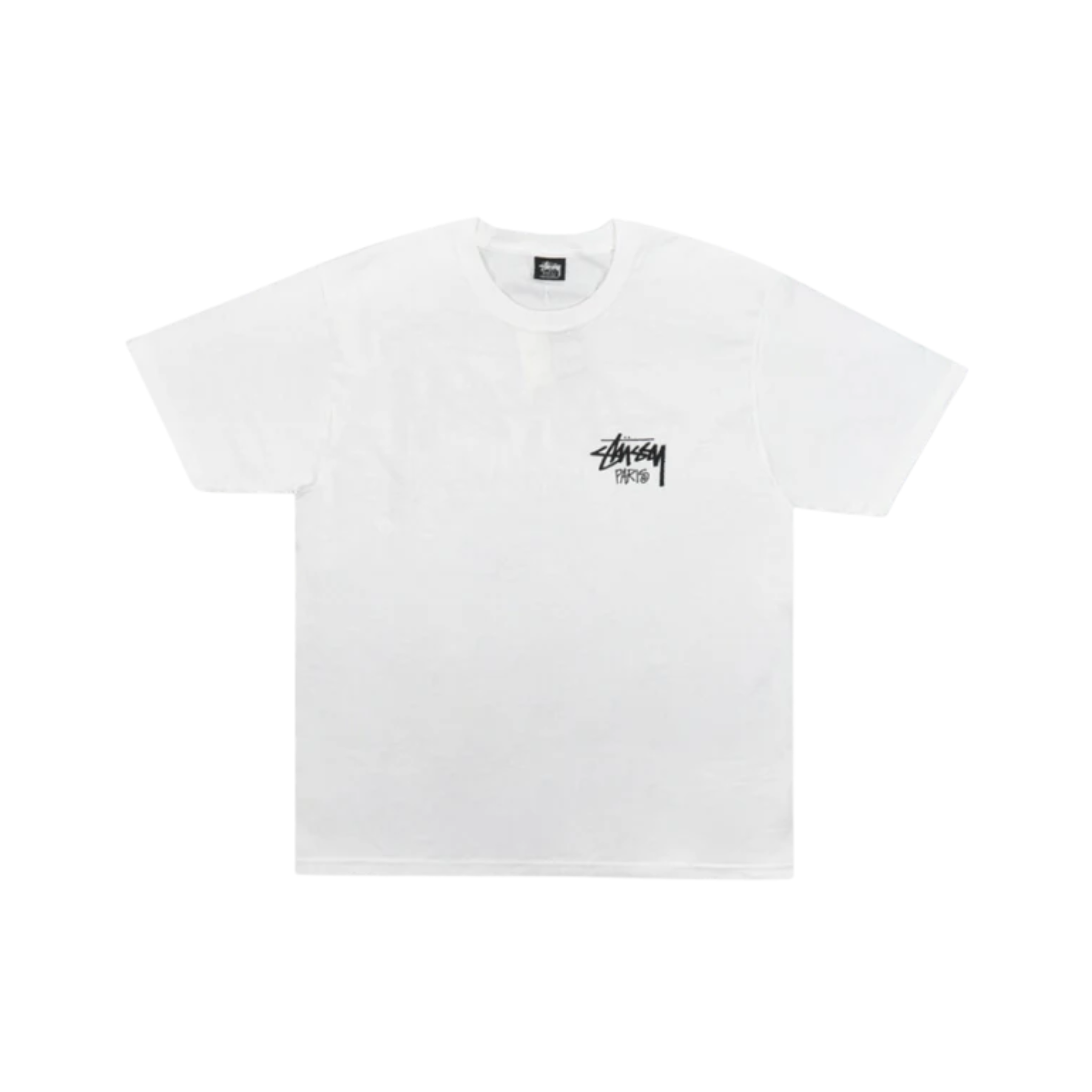 Stussy Stock Paris Tee White – N-Hype