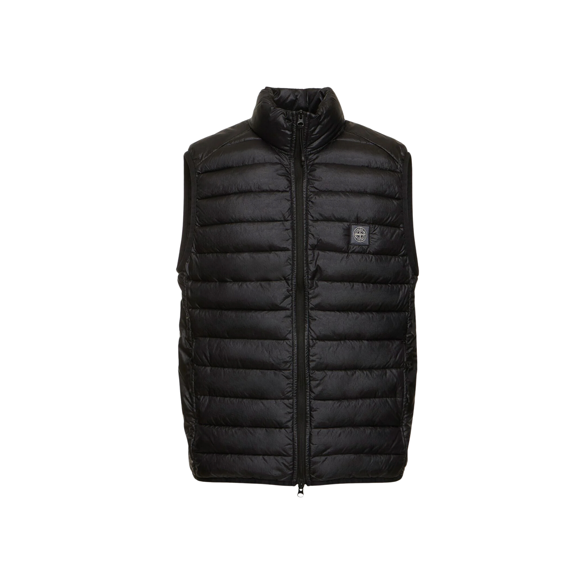 Stone Island Logo Patch Down Vest – N-Hype Stone Island Logo Patch Down Vest – N-Hype