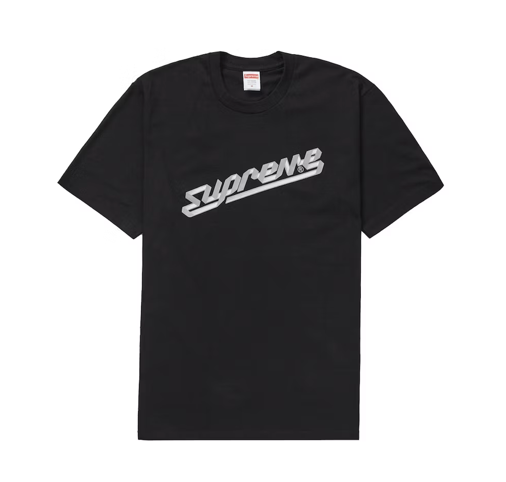 Supreme Banner Tee Black N Hype