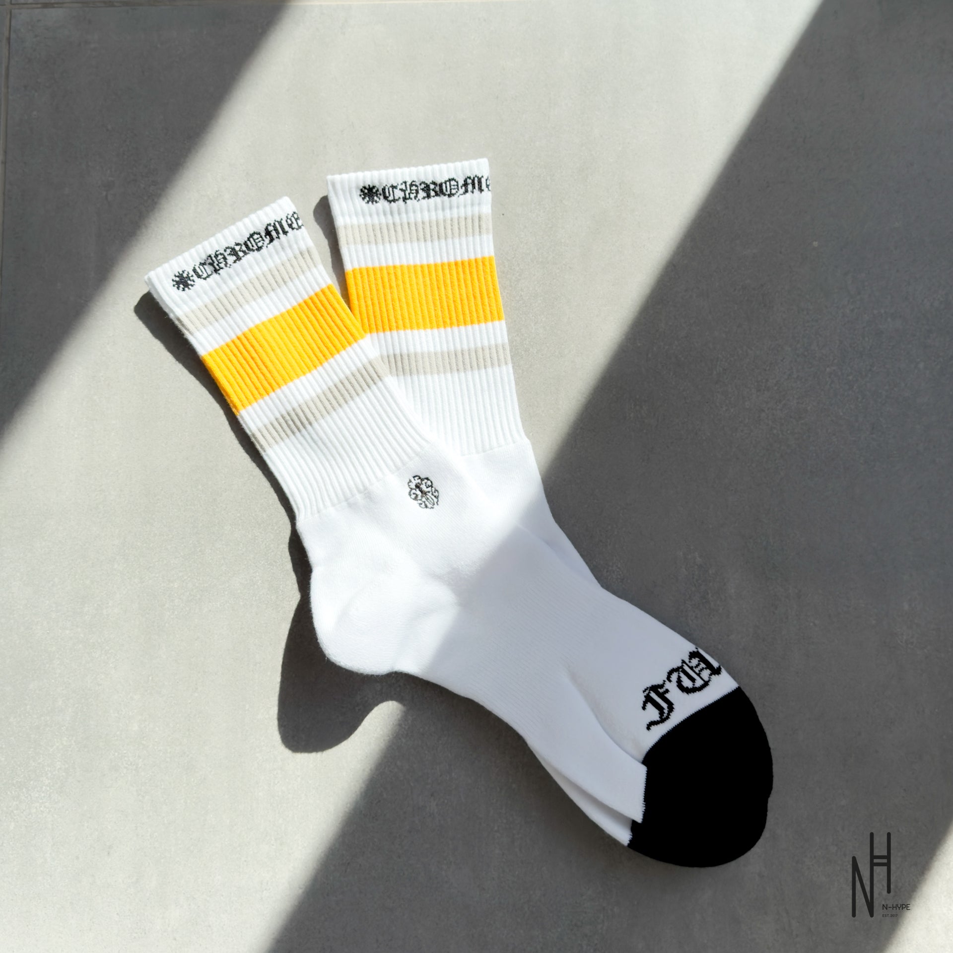 chrome-hearts-stripe-socks-