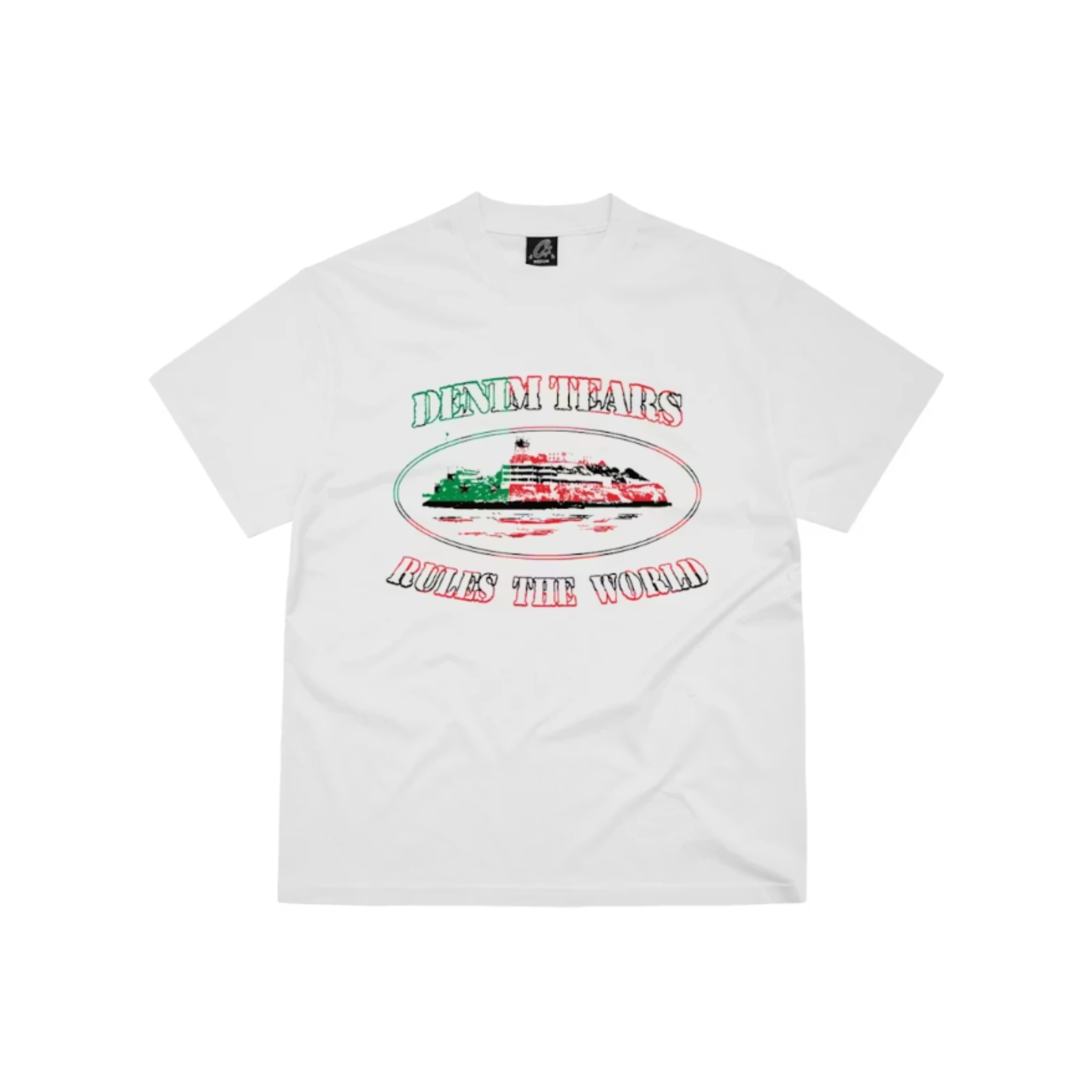 Denim Tears ラガーシャツ READYMADE x DENIM TEARS COTTON WREATH TEE (WHITE) – LOOM OSAKA