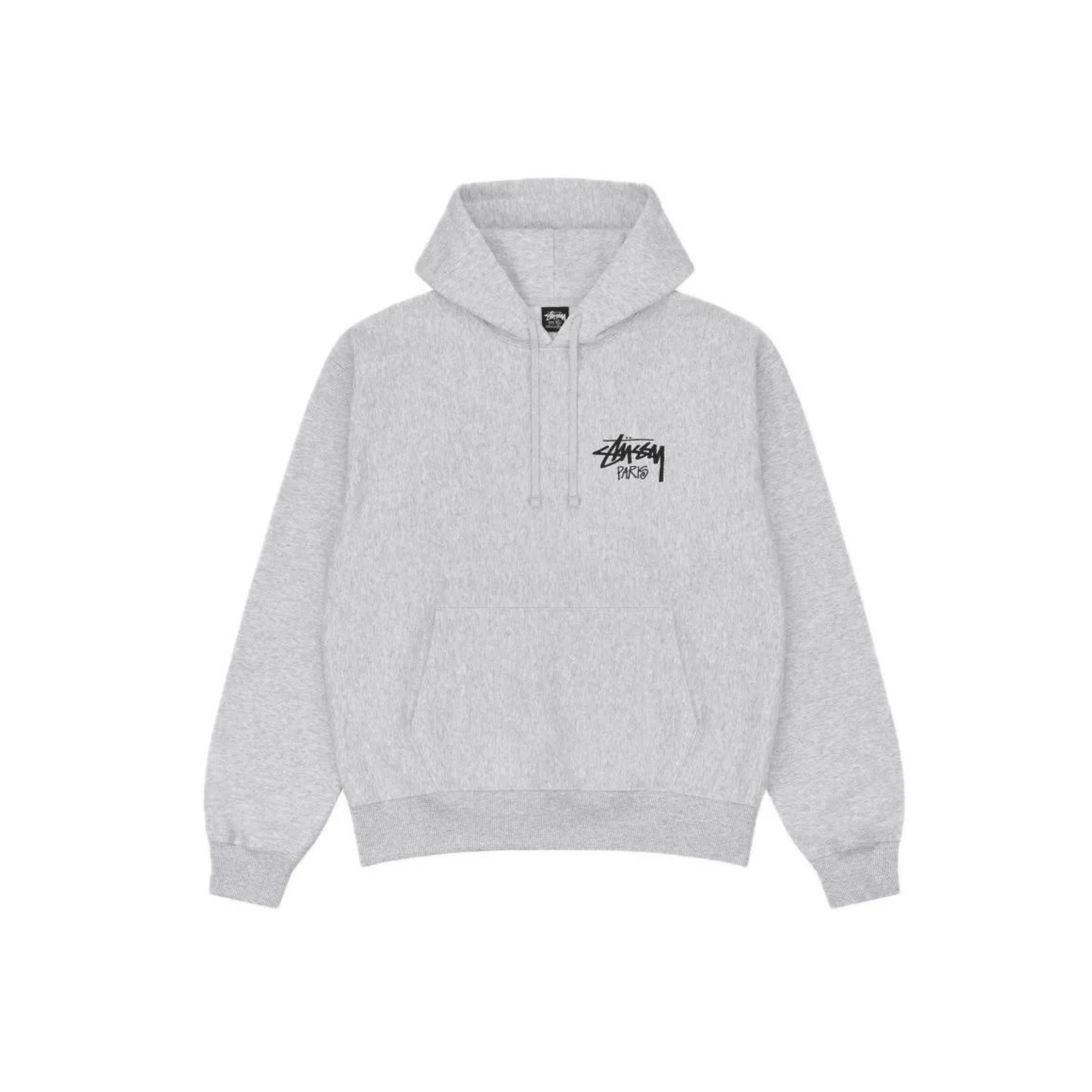 Stussy Paris Hoodie Grey N Hype