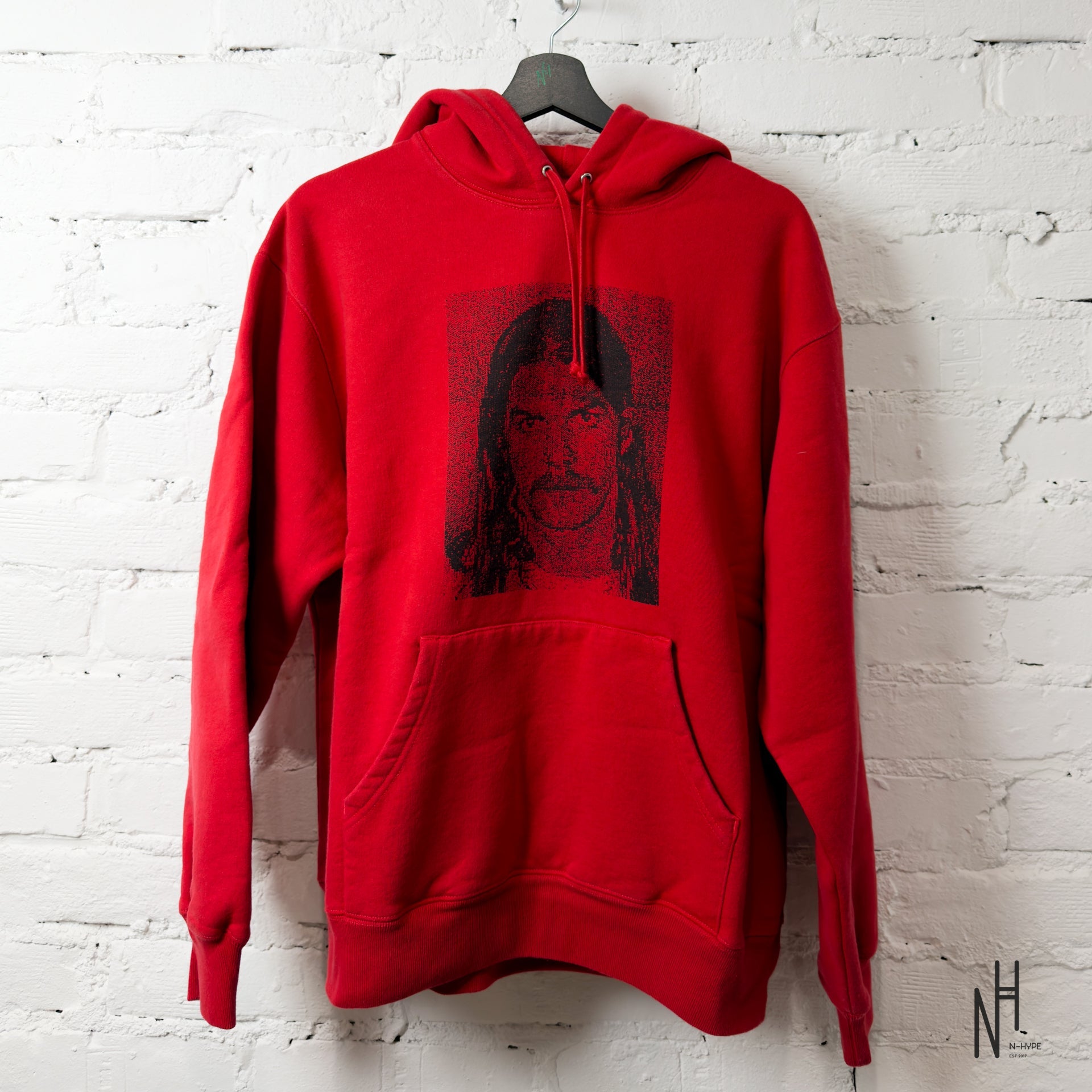 Supreme Dash Snow Hoded Sweatshirt Red | N-Hype