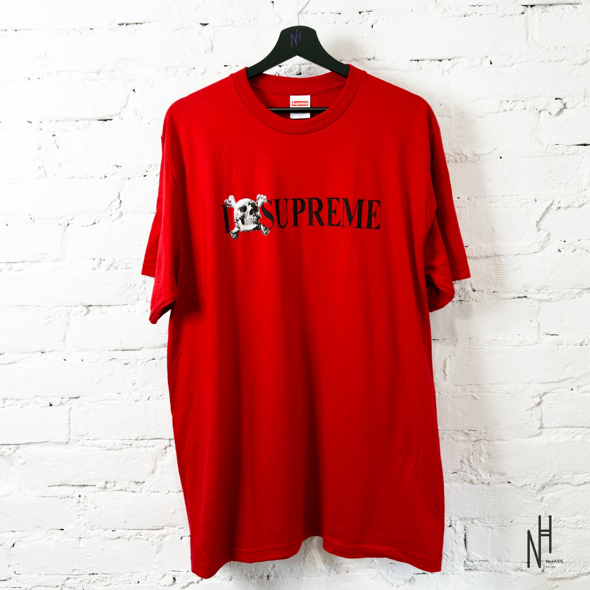 Supreme Skull Tee Red | N-Hype