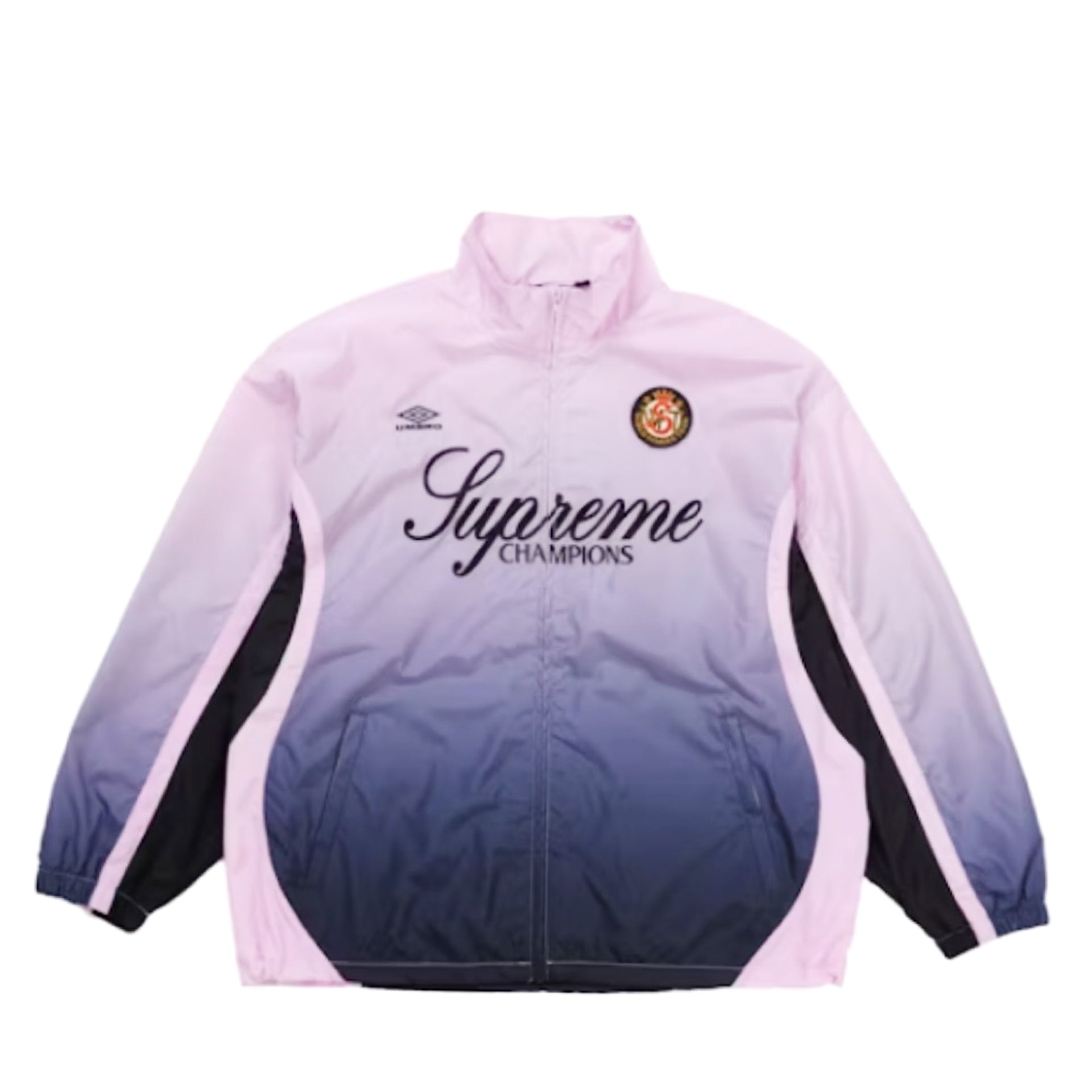 Supreme Umbro Gradient Track Jacket Pink | N-Hype
