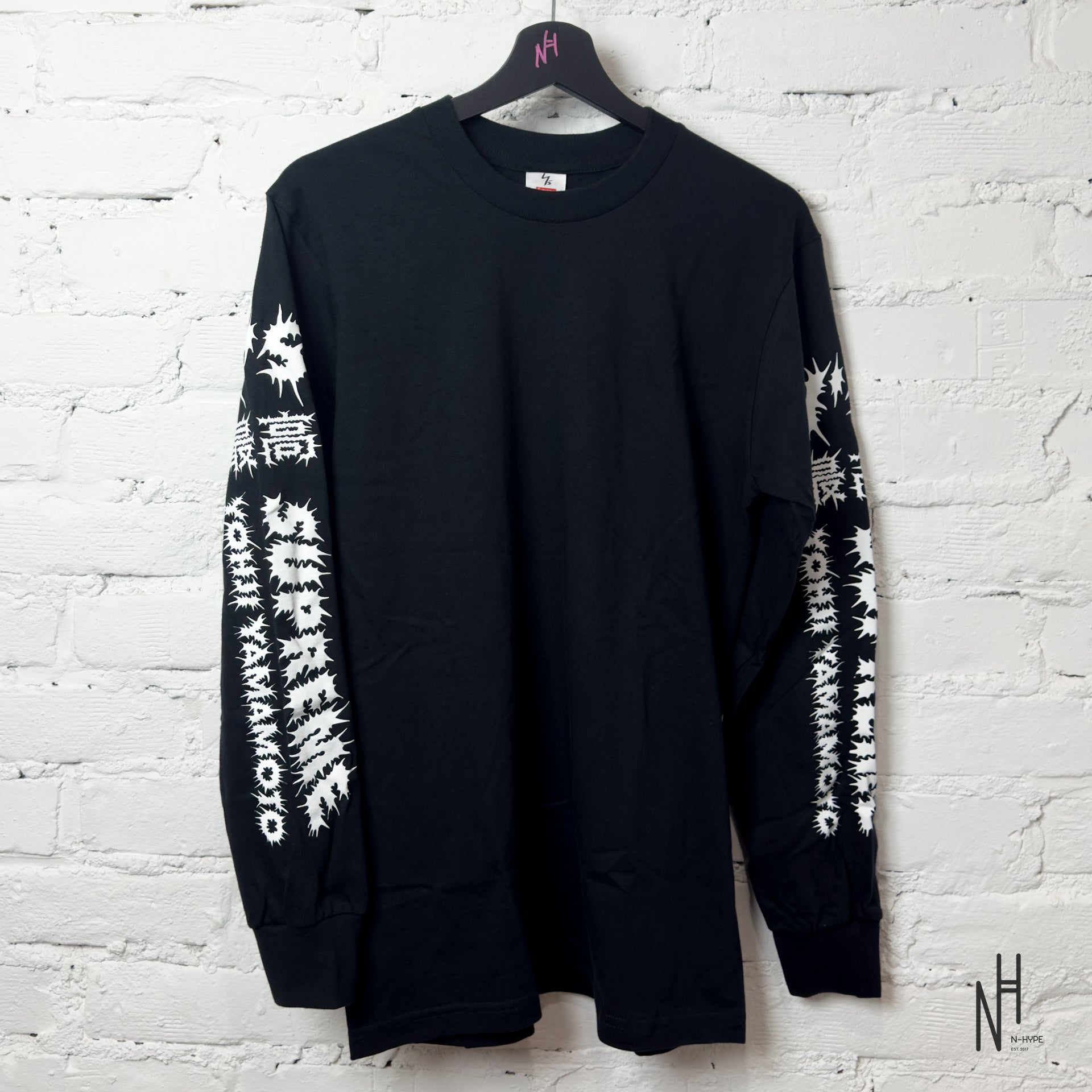 Supreme Y's by Yohji Yamamoto L/S Tee Black | N-Hype