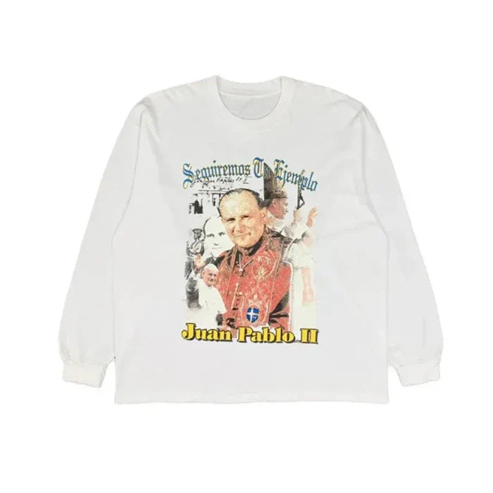 YEEZY SEAN JOHN+WHITE LIVES MATTER セット売り Yeezy Pope Juan Pablo II WLM Longsleeve White – N-Hype