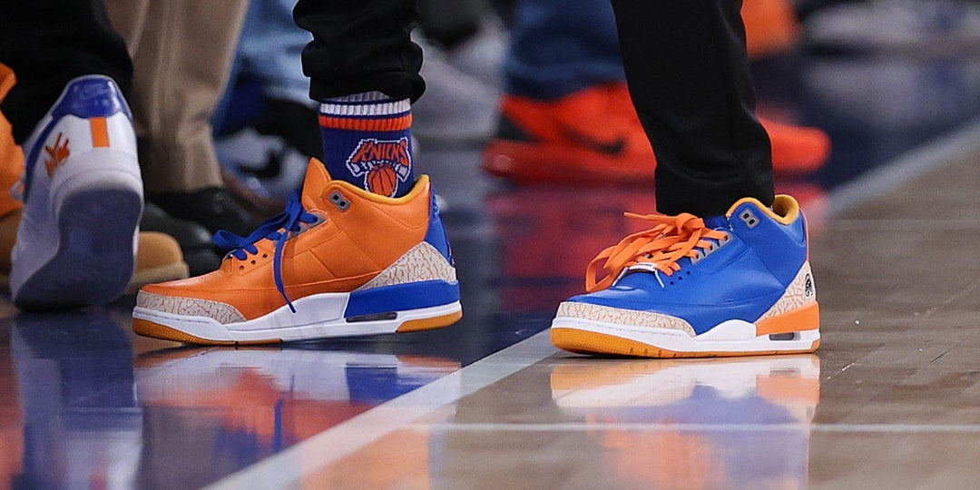 Spike Lee otrzymuje wyjątkowe Air Jordan 3 z okazji historycznego występu Knicks w NBA Finals