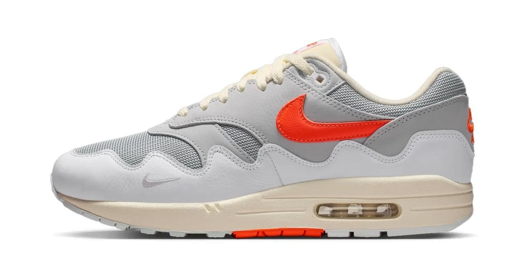 Patta i Nike prezentują nową wersję Air Max 1 w kolorystyce "White/Hyper Crimson"
