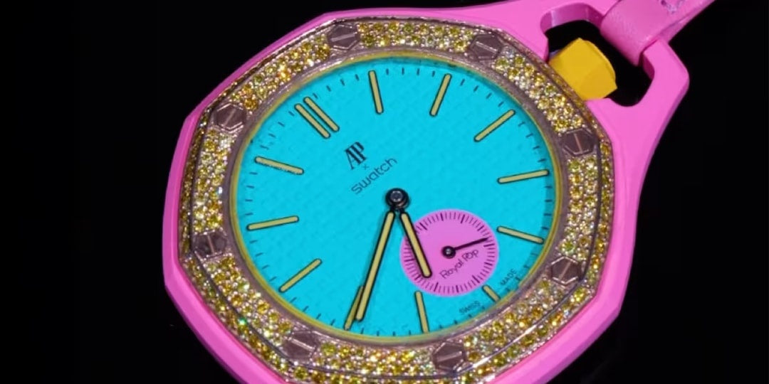 Alex Moss Prezentuje Luksusową Wersję Zegarka AP x Swatch "Royal Pop"