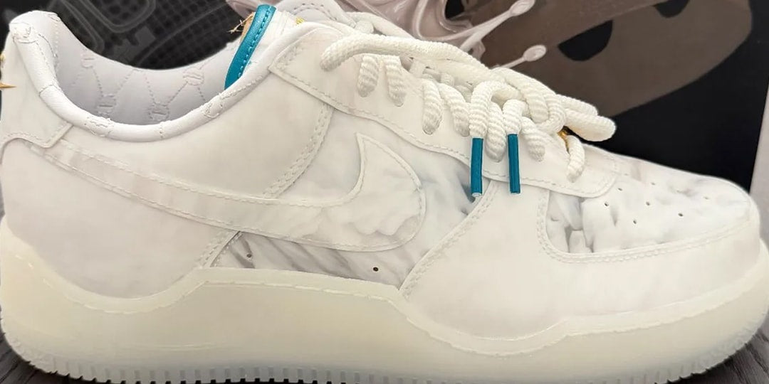 LeBron James i Nike prezentują luksusowe Air Force 1 Low "Marble"