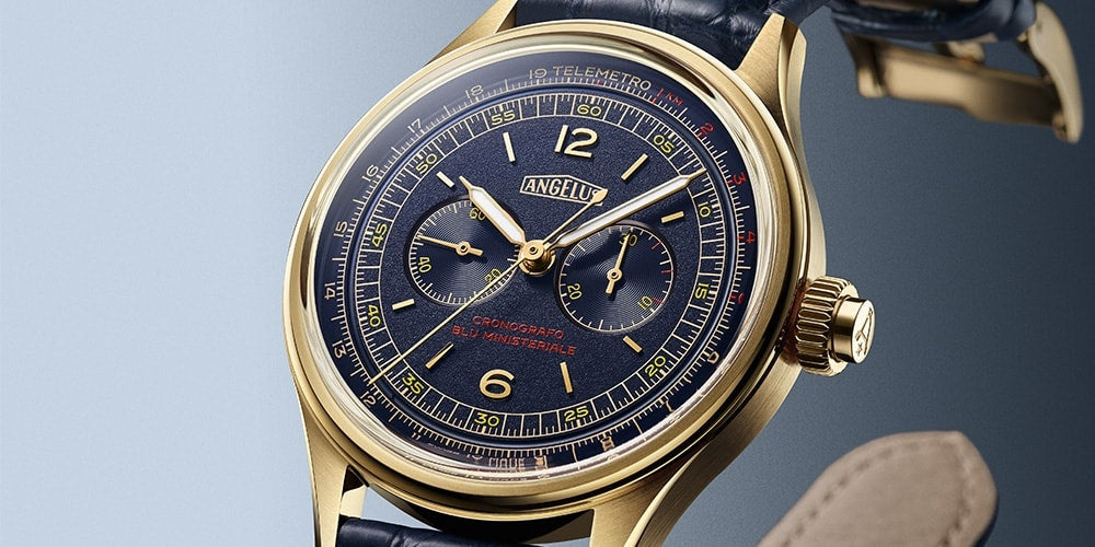 Nowy Zegarek Angelus “Blu Ministeriale” – Hołd dla Włoskiej Elegancji