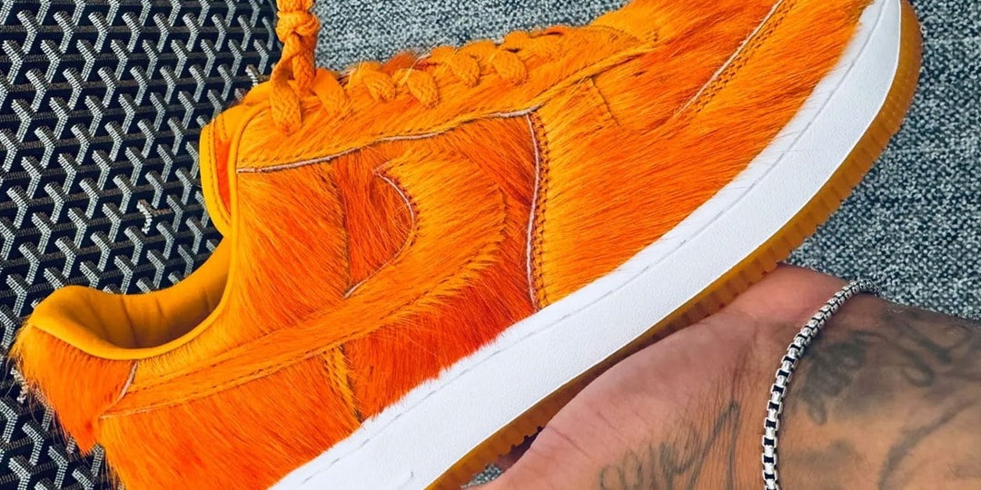Nike Air Force 1 Low "Orange Faux Fur" – Nowość, Która Zaskakuje