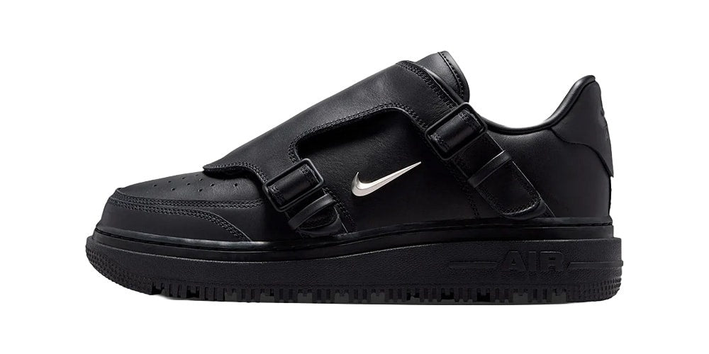 Nowy Nike Air Force 1 Low Luxe “Black” - Elegancka Odsłona Klasyki