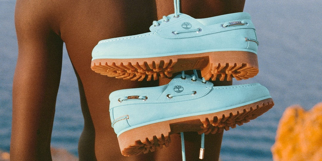 Jacquemus i Timberland Prezentują Nowe Buty w Kolorze "Lagoon Blue"