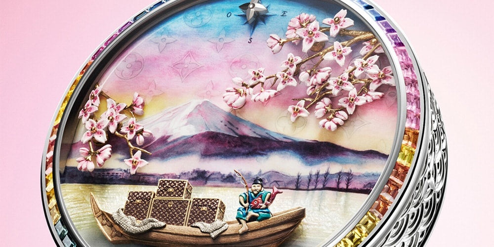 Louis Vuitton Prezentuje Zegarek Kieszonkowy Escale au Mont Fuji