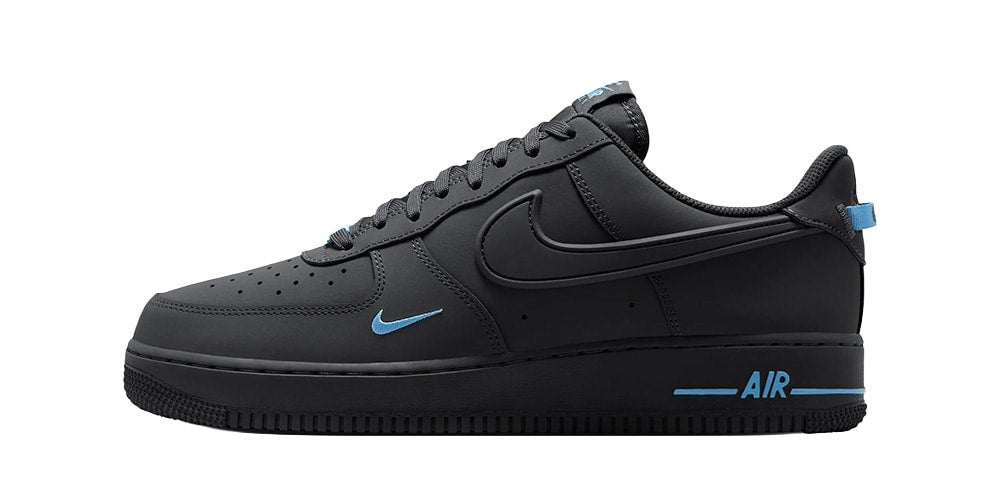 Nowe Oblicze Ikony: Nike Air Force 1 '07 w Kolorystyce "Anthracite/Football Blue"