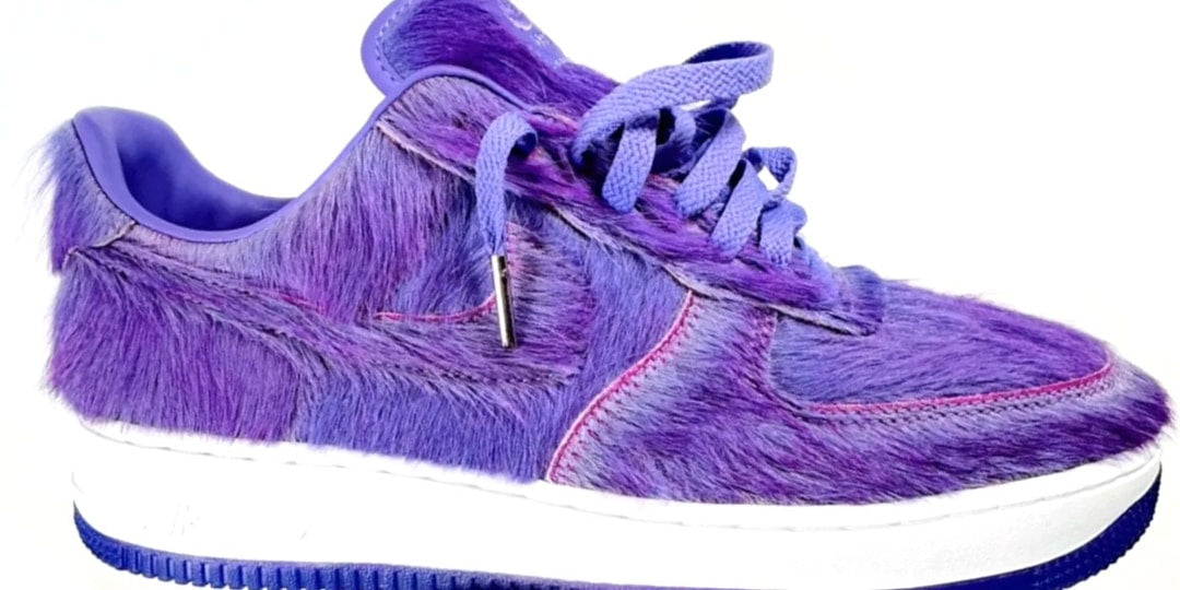 Nowe sneakersy Nike Air Force 1 Low QS Pony Hair w kolorach "Atomic Violet/Voltage Purple"