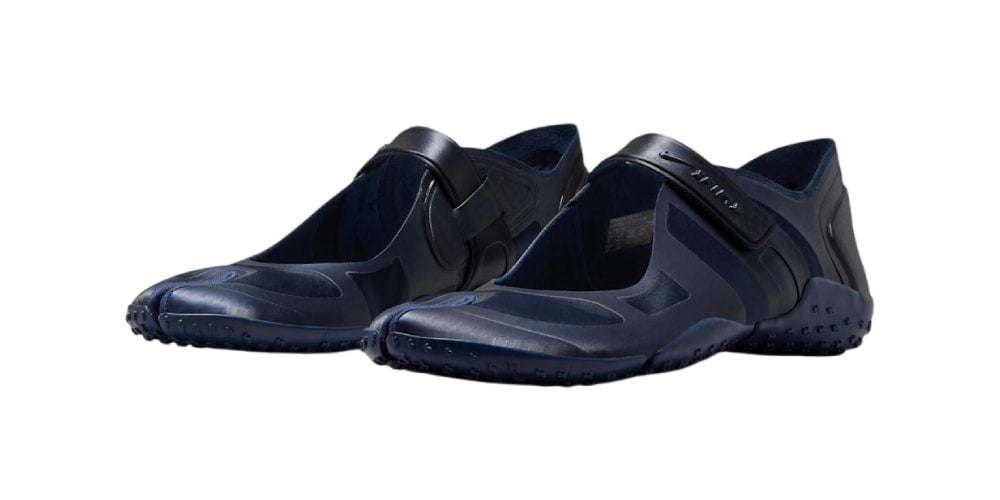 Nowa Kolekcja NikeSKIMS - Air Rift Satin w Obsidian i Night Silver