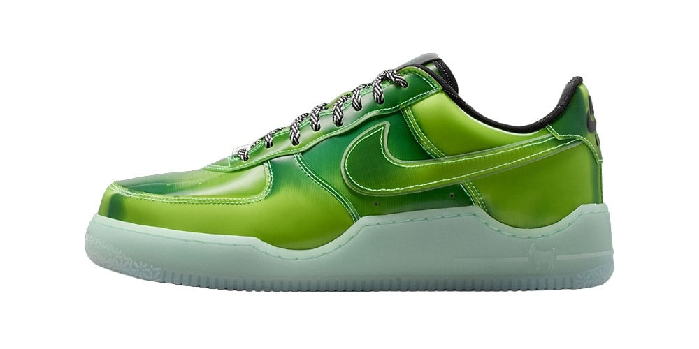 Odkryj Nowe Sneakersy LeBron James x Nike Air Force 1 w Kolorze "Voltage Green"