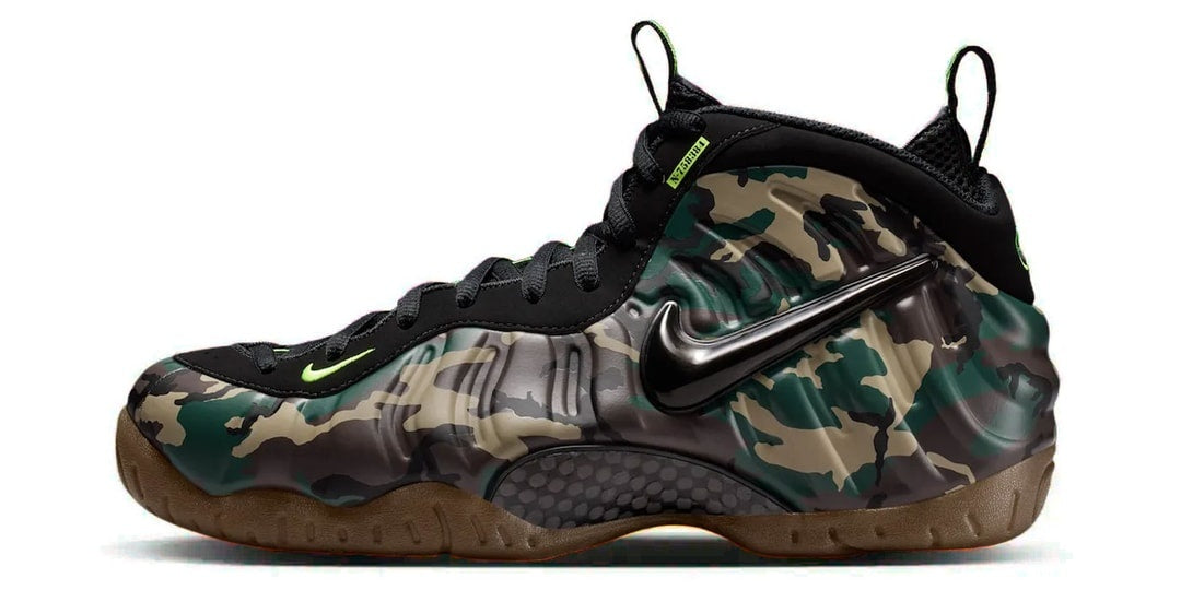 Powrót Ikony: Nike Air Foamposite Pro "Green Camo" Zadebiutuje na Nowo