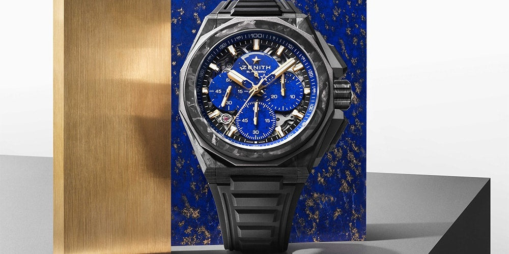 Zenith Prezentuje Nowe Modele Zegarków DEFY Extreme: Lapis Lazuli II i Ultraviolet