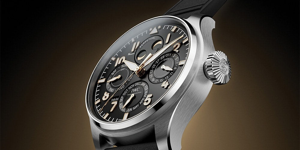 IWC świętuje 140-lecie Mercedes-Benz z limitowaną edycją zegarka Big Pilot’s Watch Perpetual Calendar