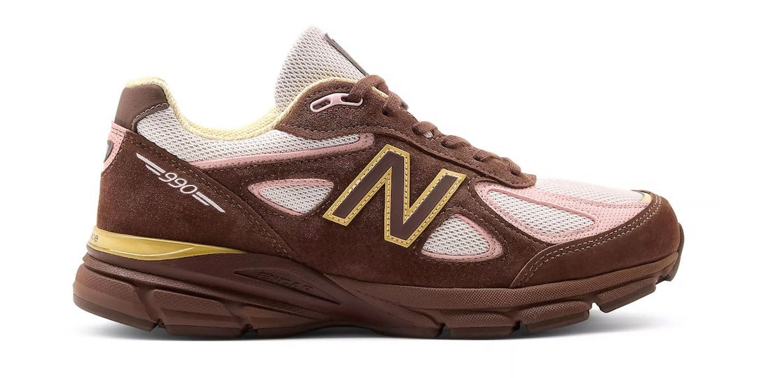 Nowe sneakersy New Balance 990v4 w kolorystyce "Pumpernickel/Pink Chalk" – elegancja i styl