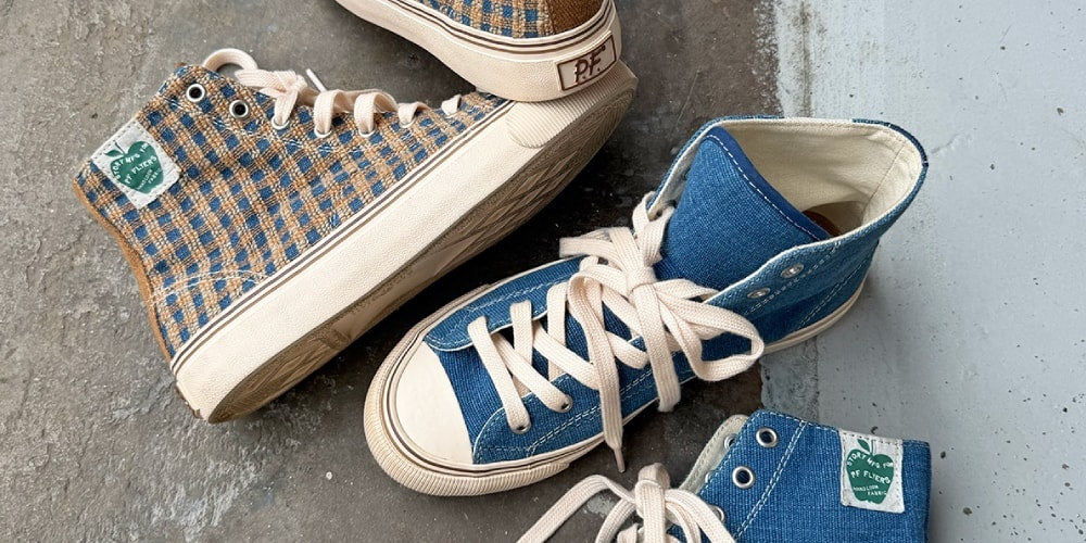 Nowa Kolekcja PF Flyers i Story Mfg: Reinterpretacja Klasycznego Wysokiego Trampka
