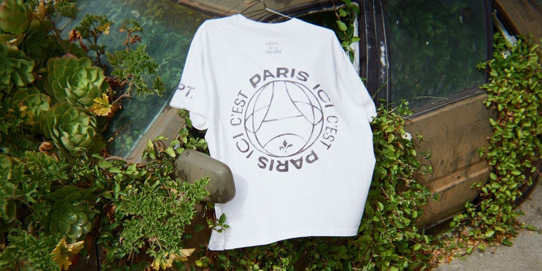 GALLERY DEPT. w Kooperacji z Paris Saint-Germain: Limitowana Kolekcja "I Love Paris"
