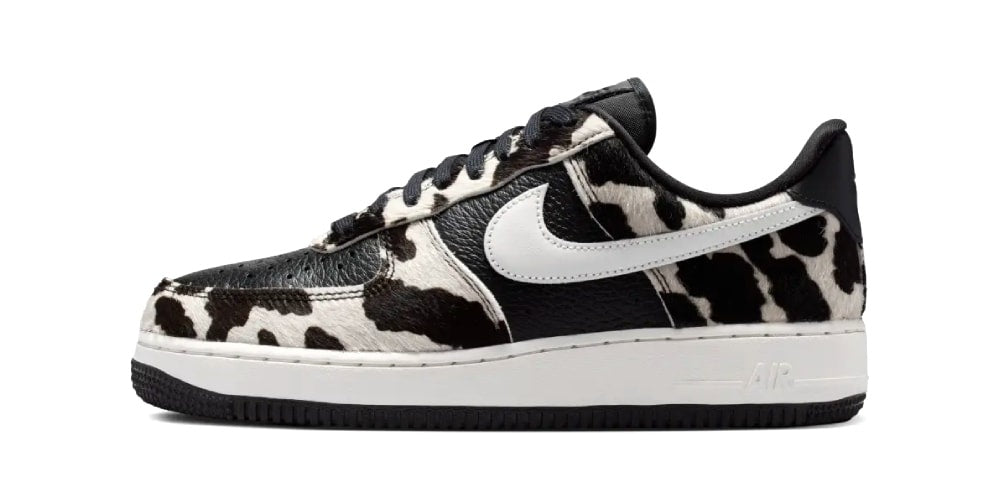 Nike Air Force 1 Low w Motywie "Cow Print" – Nowość w Kobiecej Kolekcji