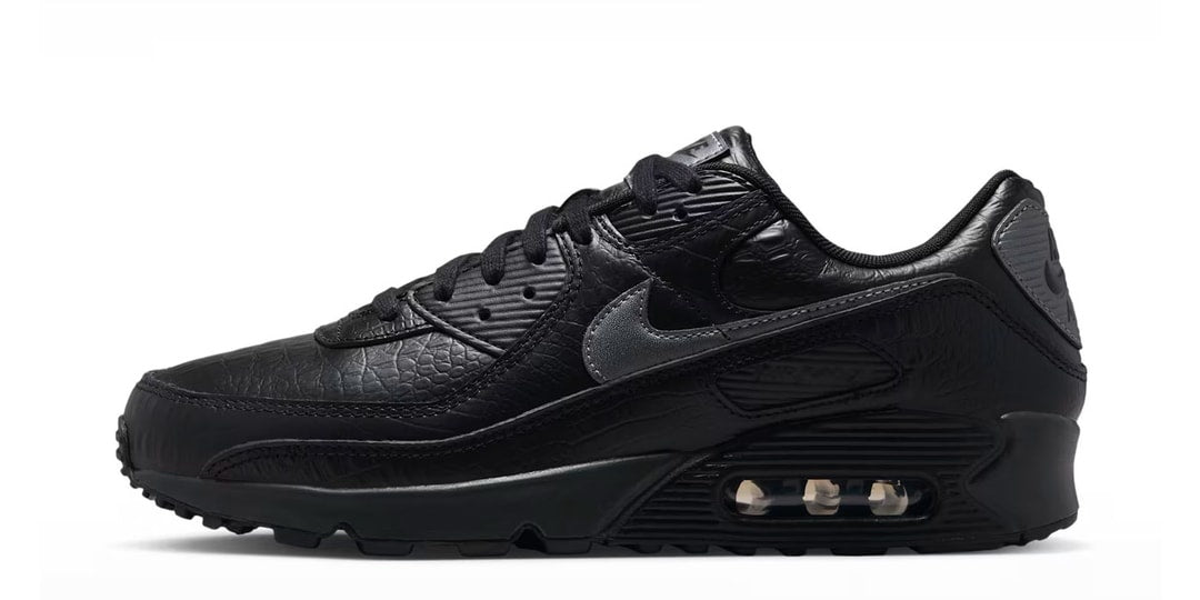 Nowe Sneakersy Nike Air Max 90 "Black Croc" – Połączenie Stylu i Klasyki