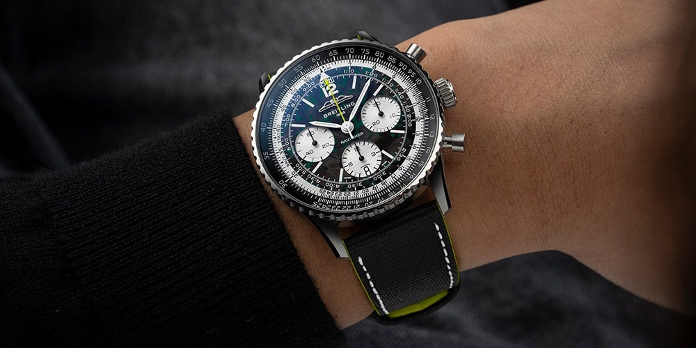 Nowa Kolekcja Breitling: Limitowana Edycja Navitimer dla Aston Martin Aramco