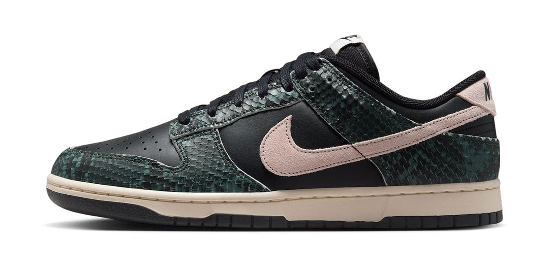 Nike Dunk Low Retro "Black Snakeskin" – Nowość dla Miłośników Streetwearu